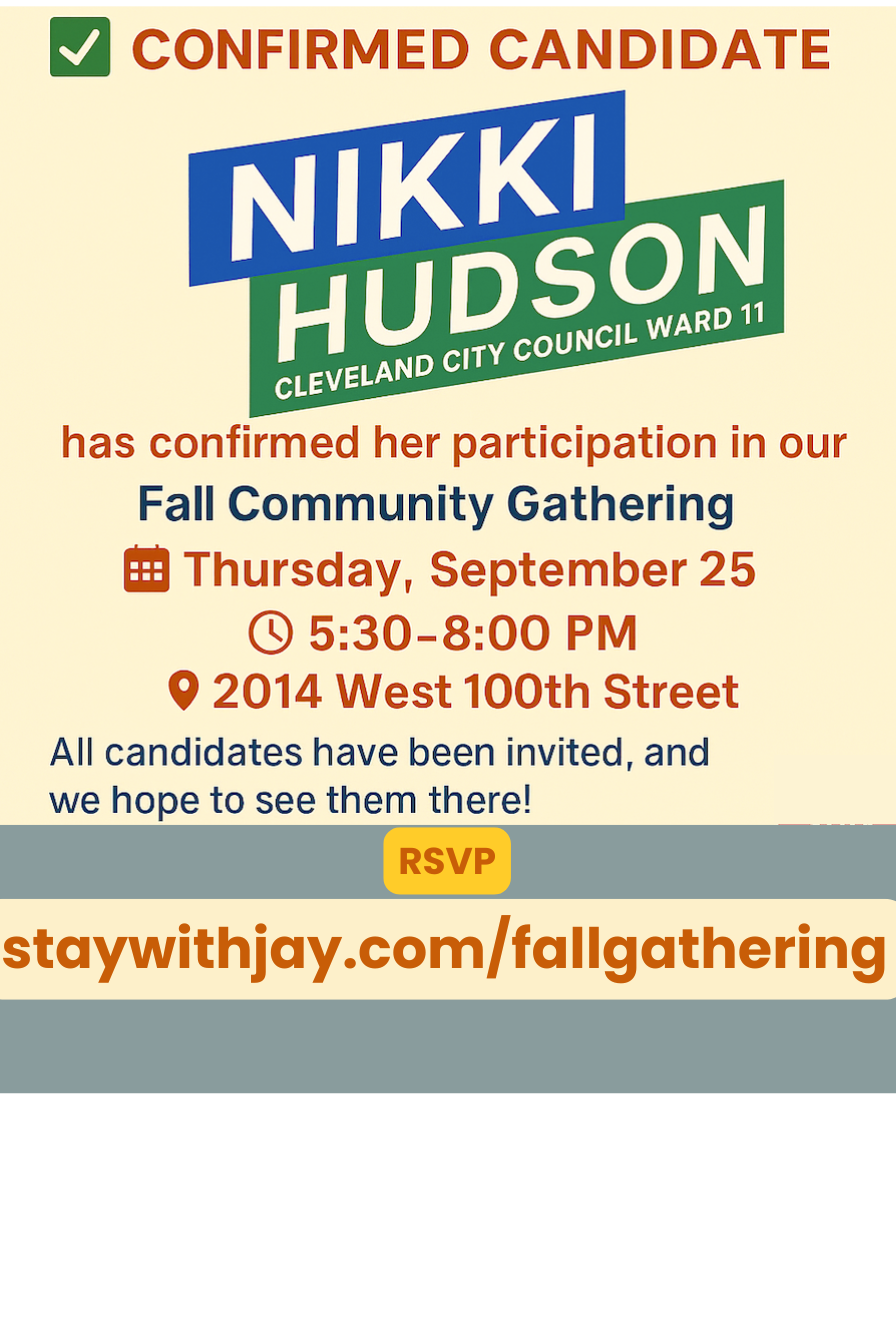 โ
Candidate Confirmation โ Fall Community Gathering