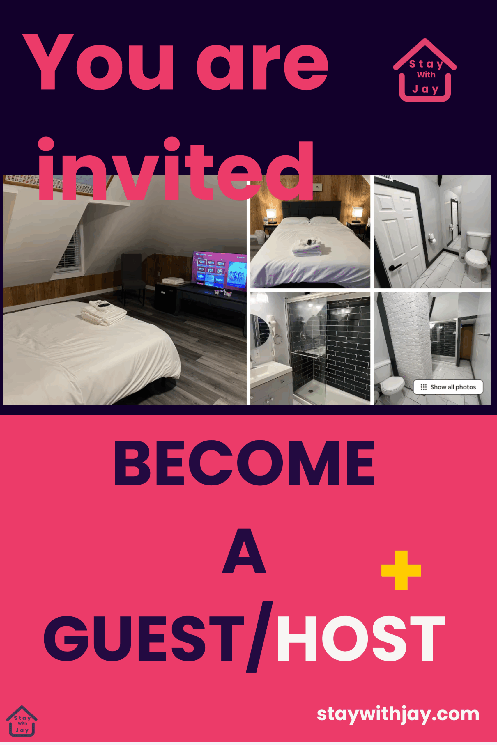 Become a Guest Host Plus with StayWithJay!