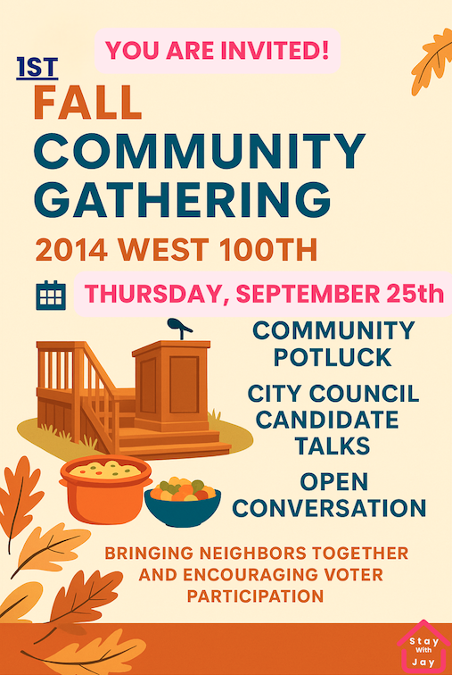 Fall Community Gathering – Candidate Invitations